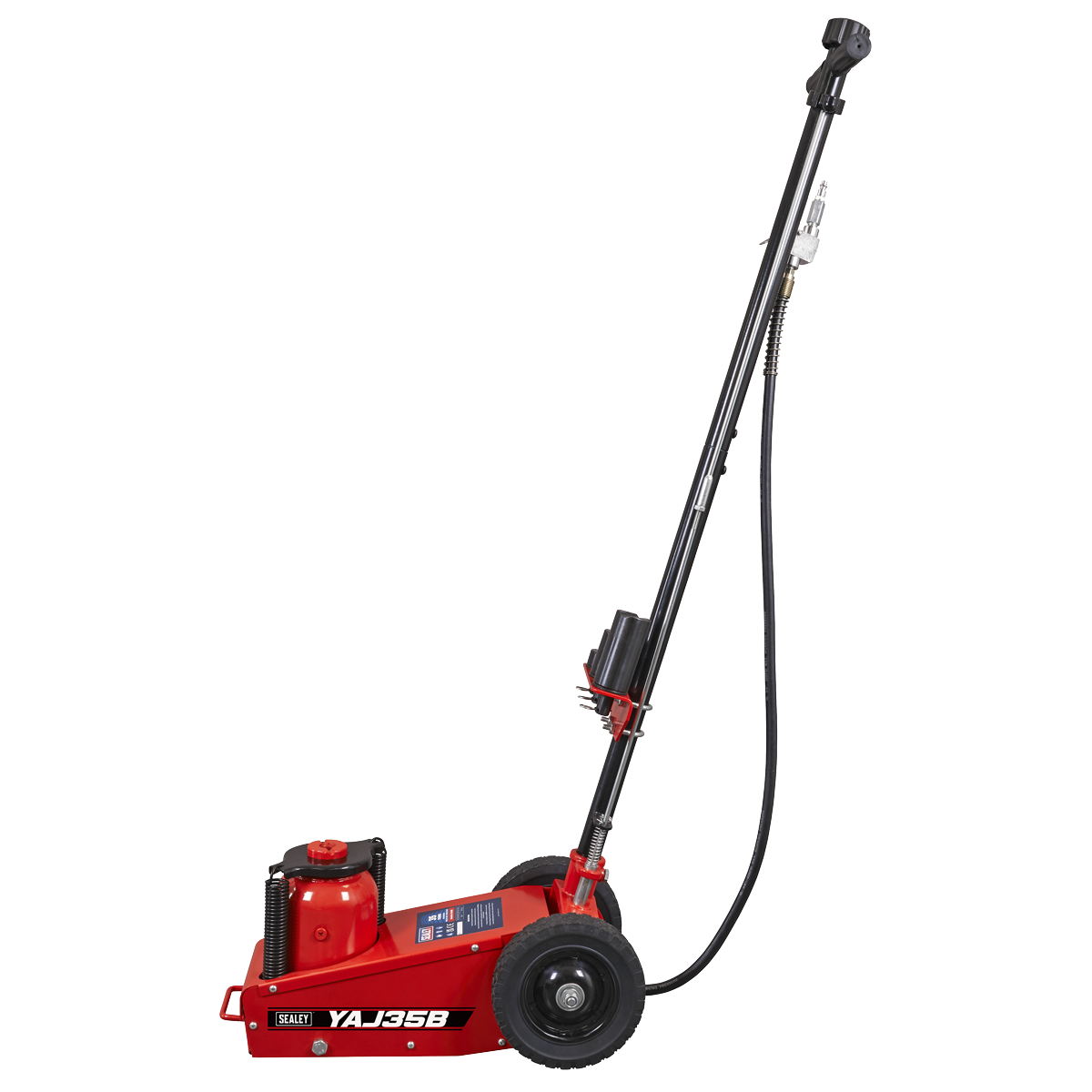 Air Operated Single Stage Trolley Jack 35 Tonne
