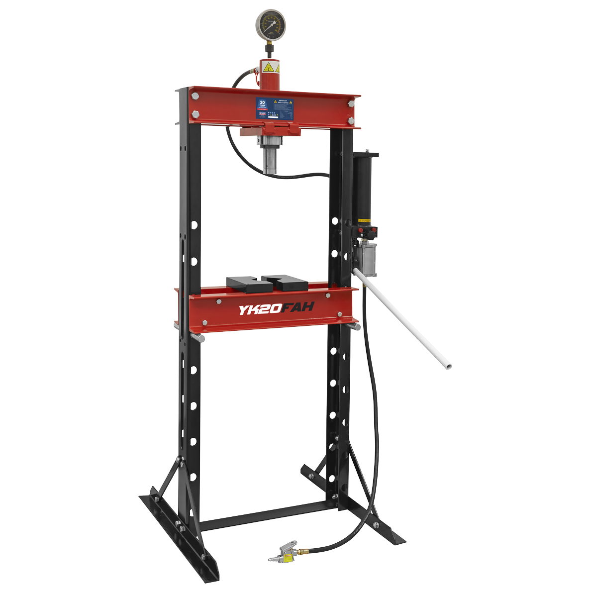Air/Hydraulic Floor Type Press 20 Tonne
