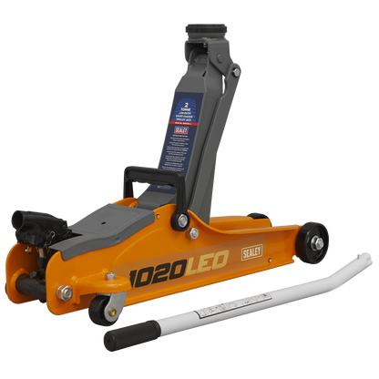 Low Profile Short Chassis Trolley Jack 2 Tonne