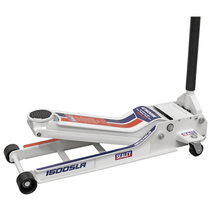 Low Profile Long Reach Rocket Lift Trolley Jack 1.5 Tonne