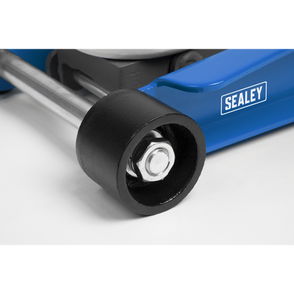 Low Profile Trolley Jack with Rocket Lift 2.25 Tonne - Blue
