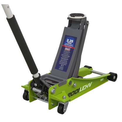 Low Profile Rocket Lift Trolley Jack 2.25 Tonne - Green