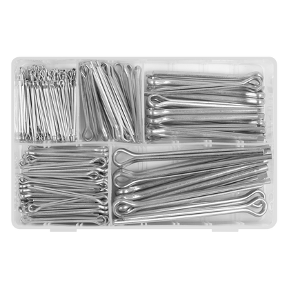 Metric/Imperial Split Pin Assortment 230pc - Large Sizes