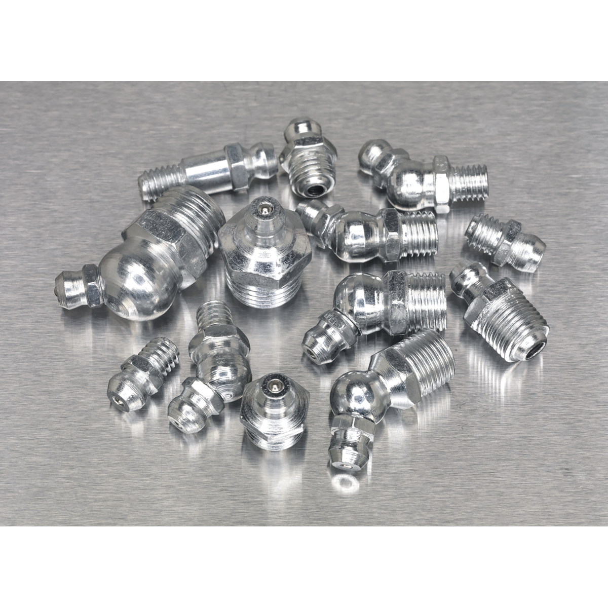 Metric/BSP/UNF Grease Nipple Assortment 130pc