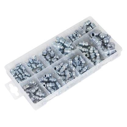 Metric/BSP/UNF Grease Nipple Assortment 130pc