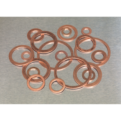 Copper Sealing Washer Assortment 250pc