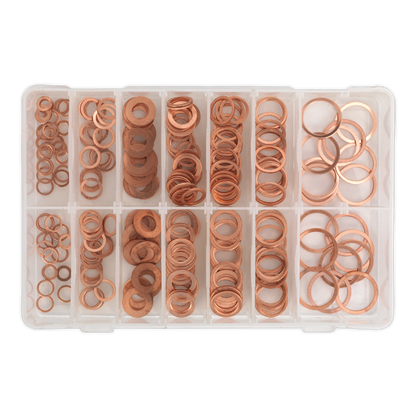 Diesel Injector Copper Washer Assortment 250pc