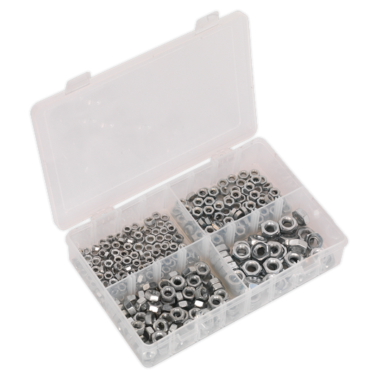 Steel Nut Assortment M5-M10 370pc