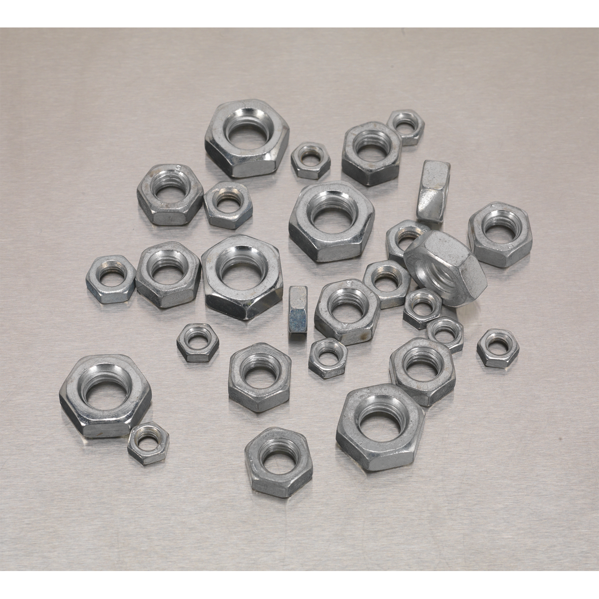 Steel Nut Assortment M5-M10 370pc