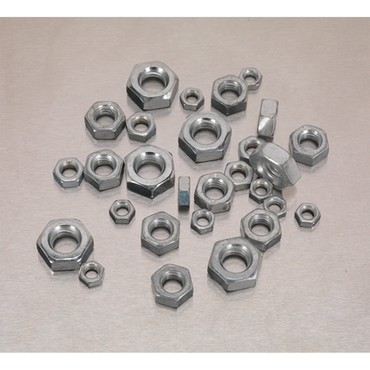 Steel Nut Assortment M5-M10 370pc