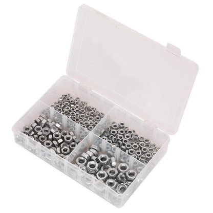 Steel Nut Assortment M5-M10 370pc