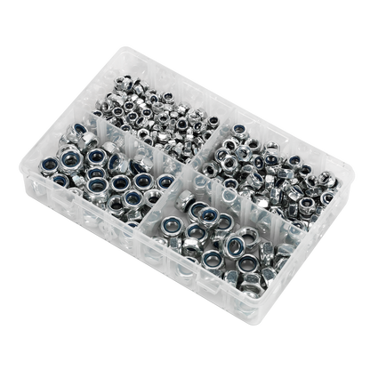 Nylon Locknut Assortment M6-M12 300pc