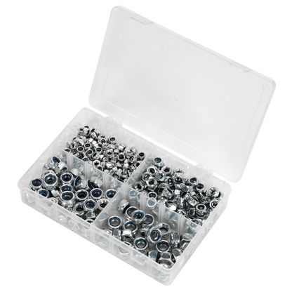 Nylon Locknut Assortment M6-M12 300pc