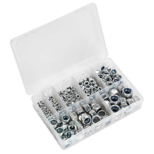 Nylon Locknut Assortment M4-M16 255pc