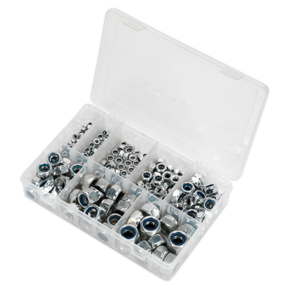 Nylon Locknut Assortment M4-M16 255pc