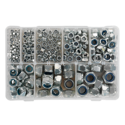 Nylon Locknut Assortment M4-M16 255pc