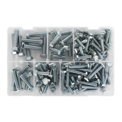 Setscrew Assortment 1/4"-3/8"UNF 144pc