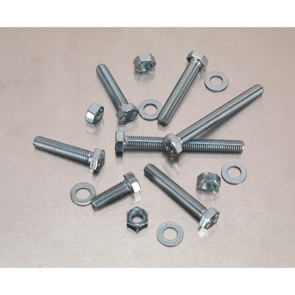 High Tensile Setscrew, Nut & Washer Assortment M8 220pc
