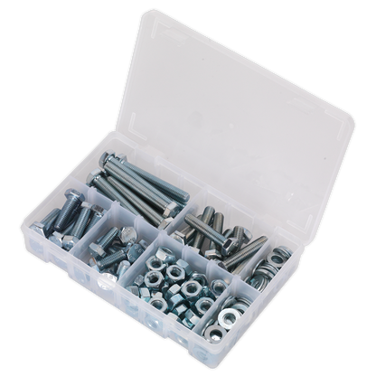 High Tensile Setscrew, Nut & Washer Assortment M10 150pc
