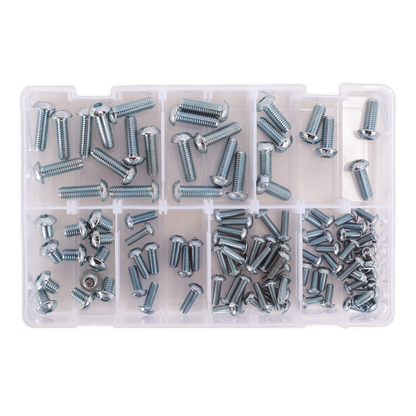 Button Head High Tensile 10.9 Socket Screw Assortment M5-M10 108pc - DIN 912