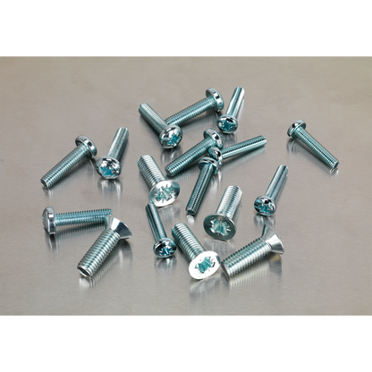 Machine Screw Assortment Countersunk & Pan Head Pozi - M5-M8 - 264pc