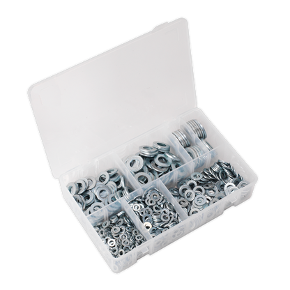Flat Washer Assortment M5-M16 Form A 1070pc