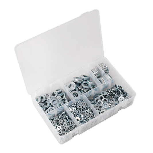 Flat Washer Assortment M5-M16 Form A 1070pc