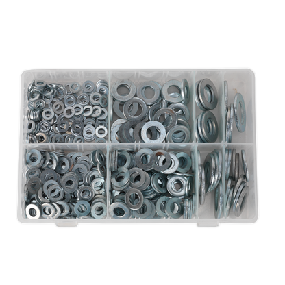 Flat Washer Assortment M6-M24 Form C 495pc