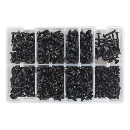 Self-Tapping Flanged Head Screw Assortment 700pc