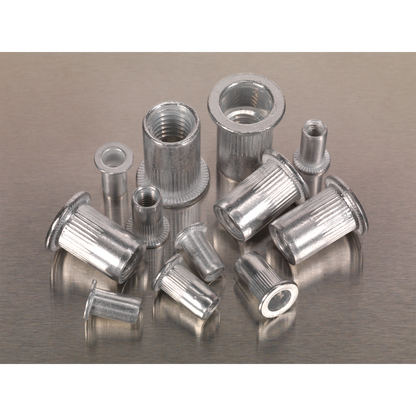 Threaded Insert (Rivet Nut) Splined Assortment M4-M8 200pc