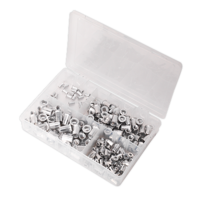 Threaded Insert (Rivet Nut) Splined Assortment M4-M8 200pc