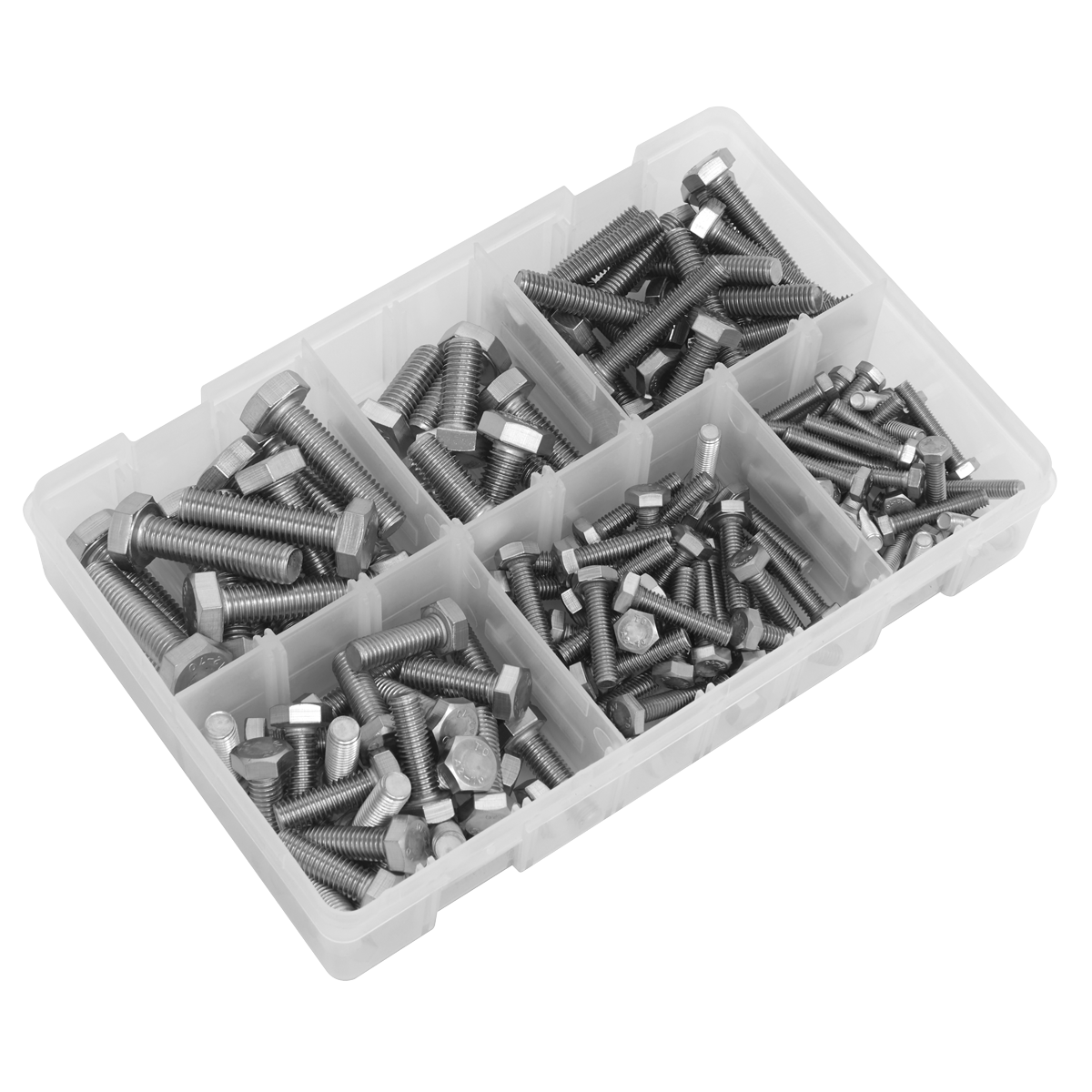 Stainless Steel Setscrew Assortment M5-M10 150pc