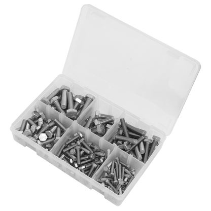 Stainless Steel Setscrew Assortment M5-M10 150pc