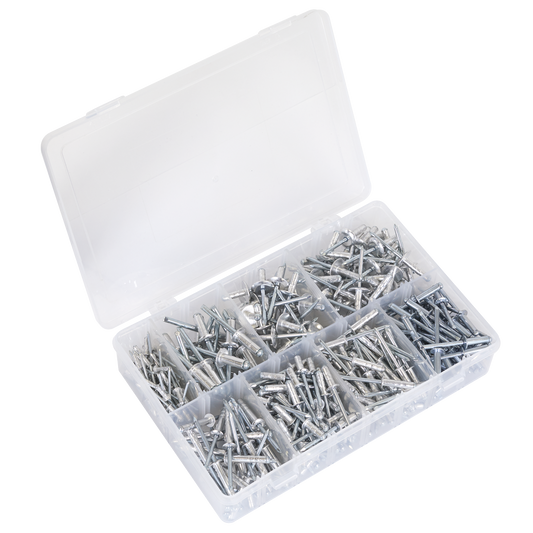 Aluminium Rivet Assortment 335pc