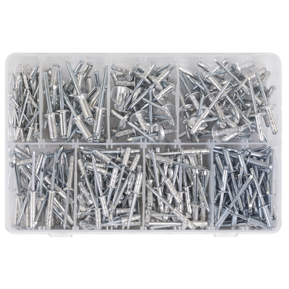 Aluminium Rivet Assortment 335pc