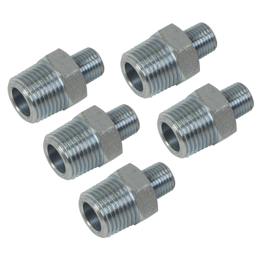 PCL Reducing Union 1/2"BSPT to 1/4"BSPT - Pack of 5