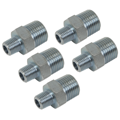 PCL Reducing Union 1/2"BSPT to 1/4"BSPT - Pack of 5