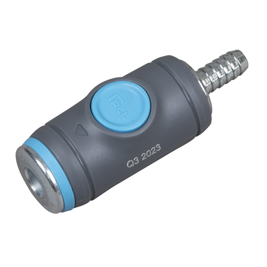 PCL Push-Button Safety Coupling Tailpiece for 5/16" Hose