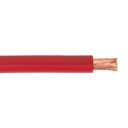 Automotive Starter Cable 196/0.40mm 25mm² 170A 10m - Red
