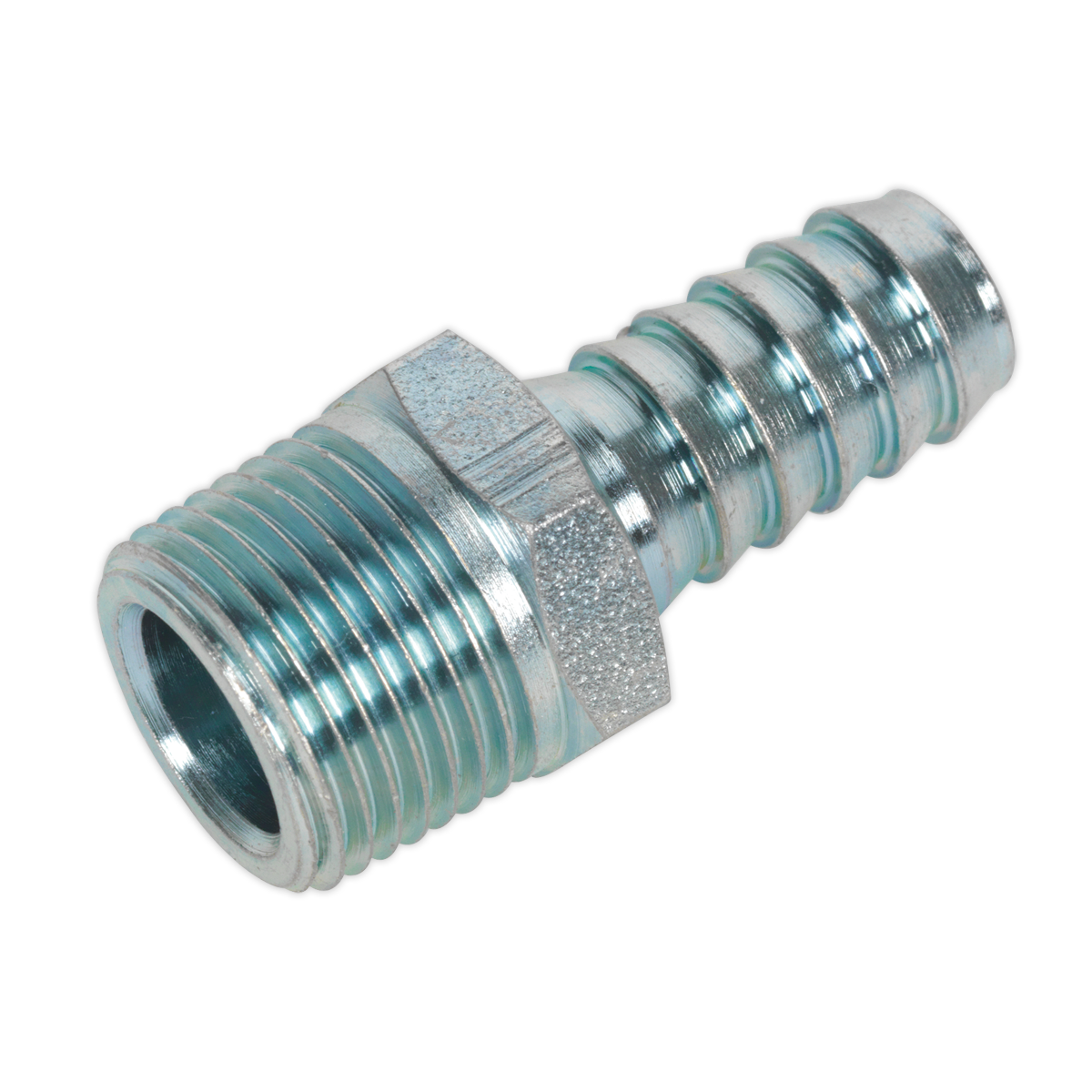 PCL Screwed Tailpiece Male 3/8"BSPT - 3/8" Hose - Pack of 5