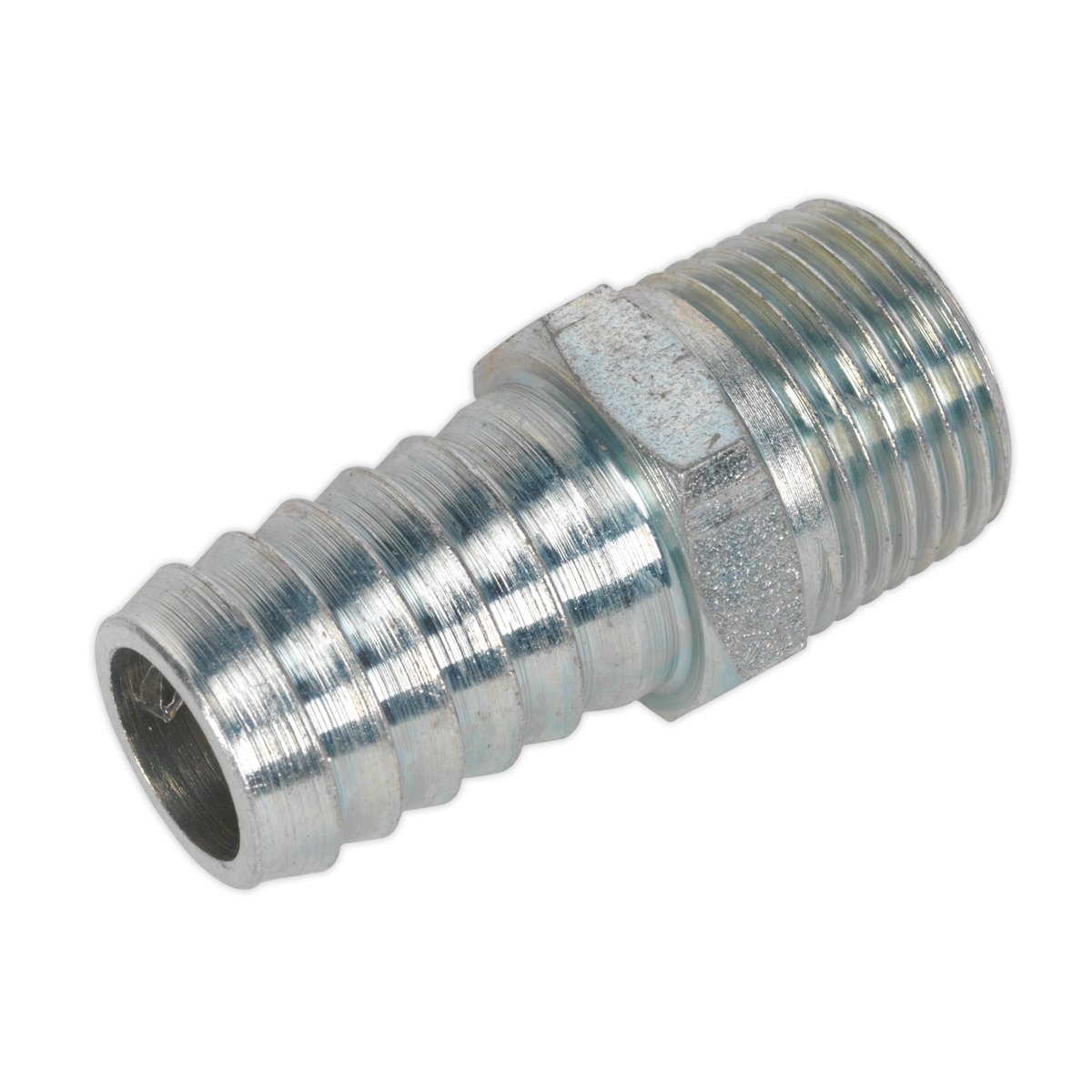 PCL Screwed Tailpiece Male 3/8"BSPT - 1/2" Hose - Pack of 5