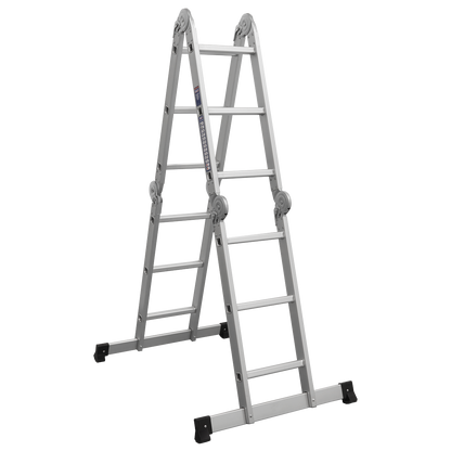 4-Way Aluminium Folding Platform Ladder - BS EN 131