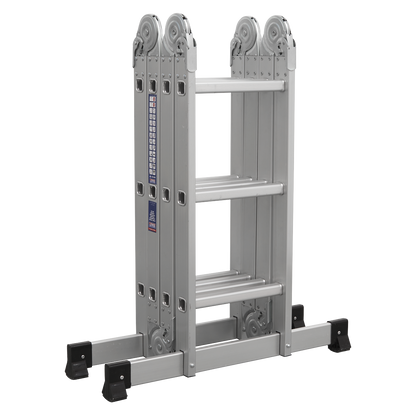 4-Way Aluminium Folding Platform Ladder - BS EN 131