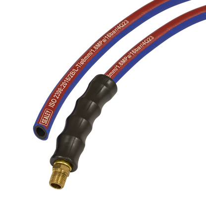 Extra-Heavy-Duty Air Hose with 1/4"BSP Unions 5m x 8mm