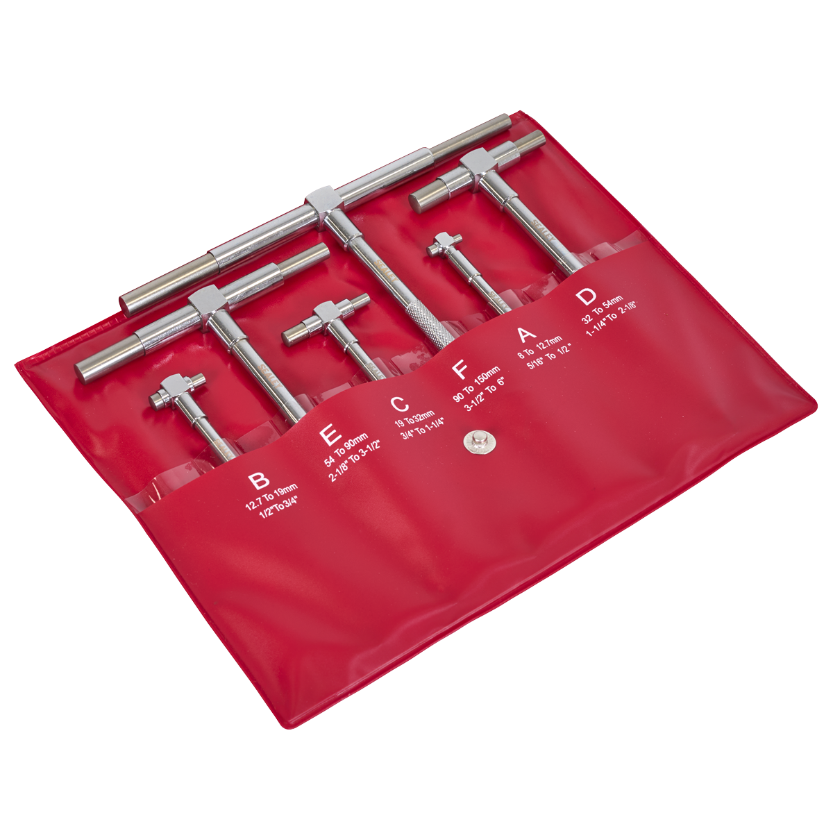 Telescopic Bore Gauge Set 6pc