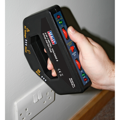 3-in-1 Metal, Voltage & Stud Detector