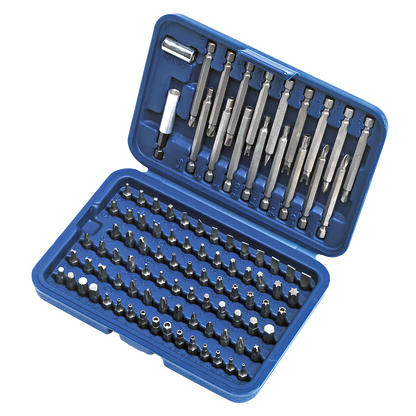 Premier Power Tool/Security Bit Set, Long & Short 99pc