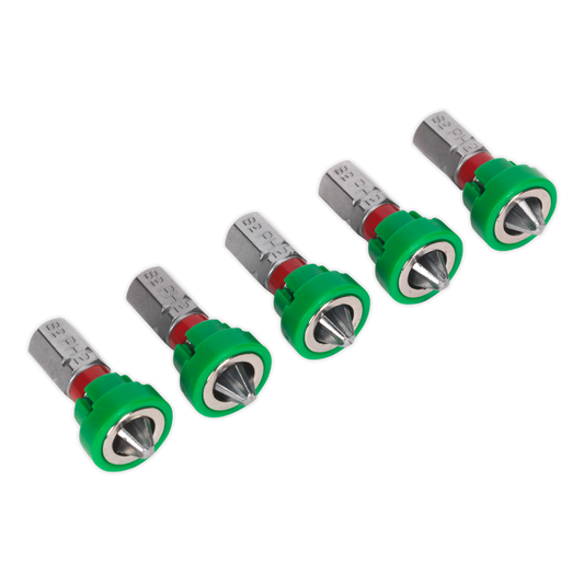 Premier Phillips Power Tool Bit with Magnetic Holder #2 x 25mm - Pack of 5