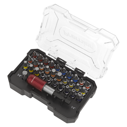 Premier Colour-Coded Power Tool Bit Set 32pc