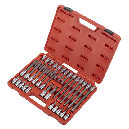 Premier TRX-Star* Socket Bit Set 1/2"Sq Drive 32pc